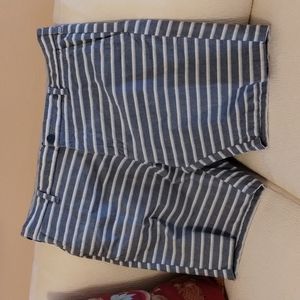 Men's Dockers Blue Striped Shorts